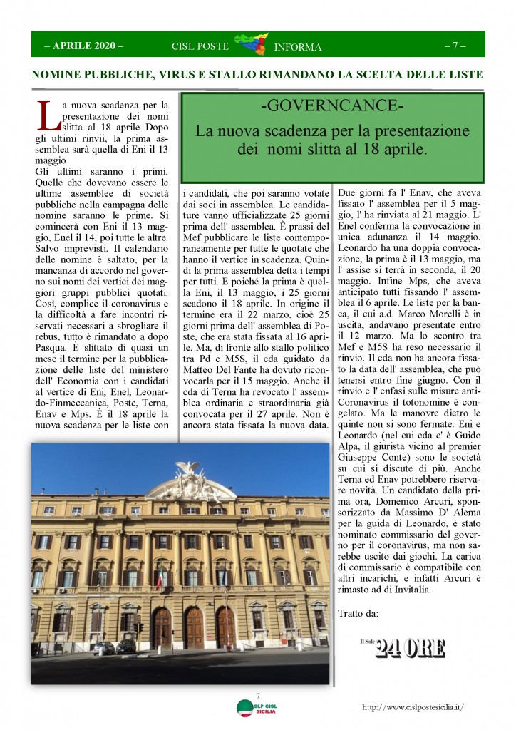 Cisl Poste Sicilia Informa Aprile 2020 _Pagina_07