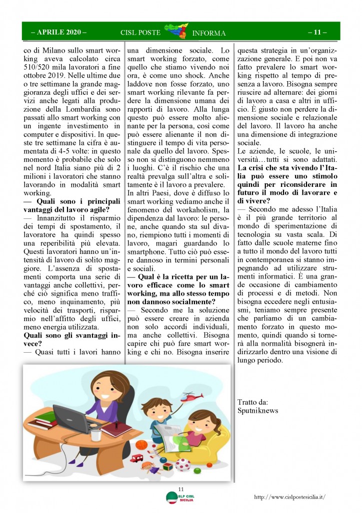 Cisl Poste Sicilia Informa Aprile 2020 _Pagina_11