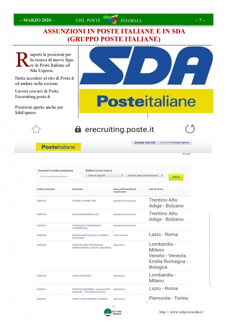 Cisl Poste Sicilia Informa Marzo 2020 _Pagina_07