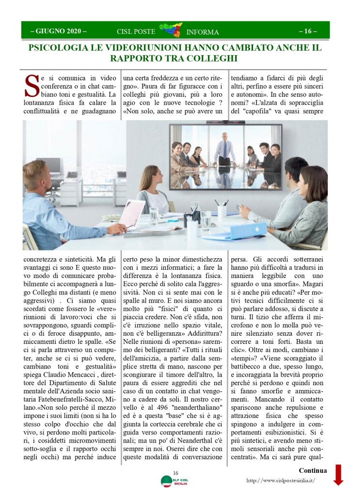Cisl Poste Sicilia Informa Giugno 2020 _page-0016