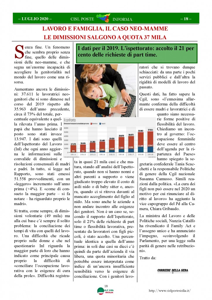Cisl Poste Sicilia Informa Luglio 2020 _Pagina_18