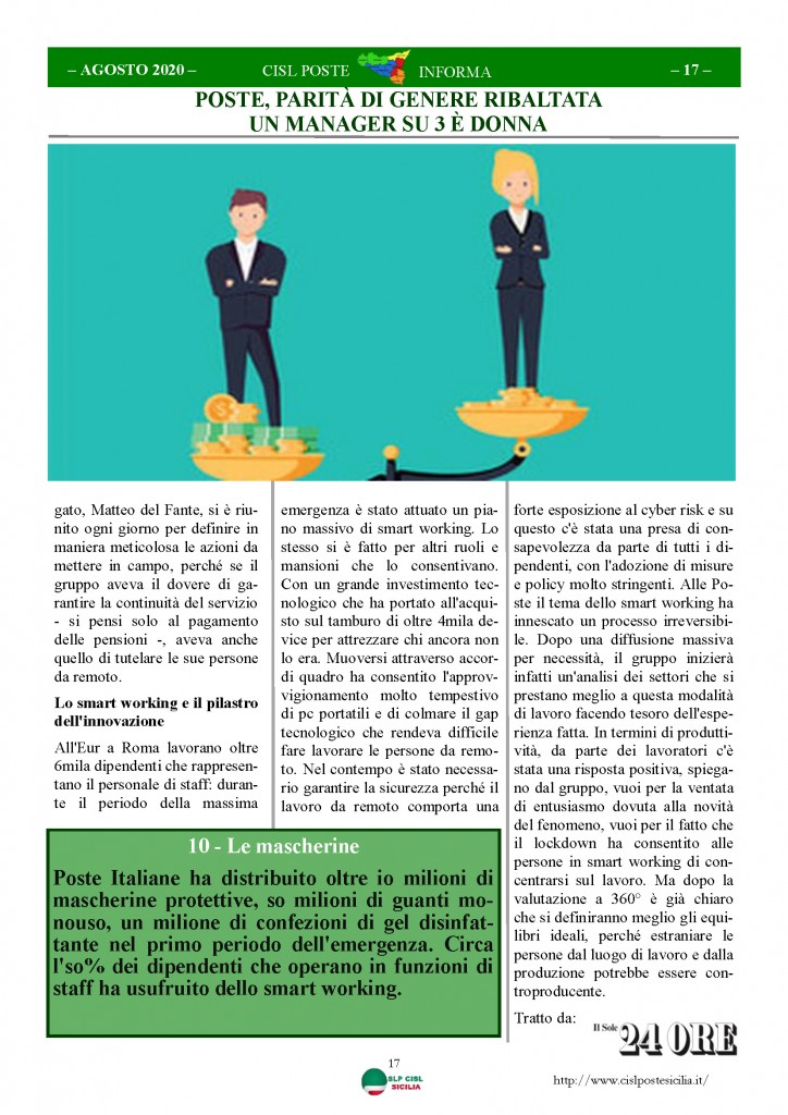 Cisl Poste Sicilia Informa Agosto 2020 _Pagina_17