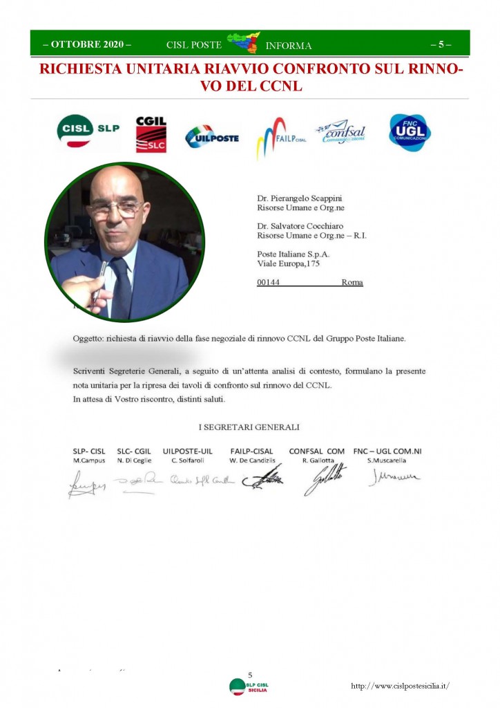 Cisl Poste Sicilia Informa ottobre 2020 _Pagina_05